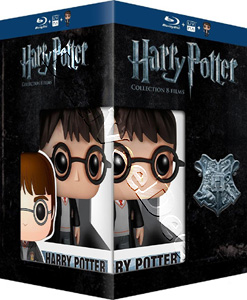 Harry Potter Collection - 8-Disc Box Set & Harry Potter FUNKO Figurine (Blu-Ray)